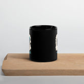 He Can Sing Black Glossy Mug - Beyond T-shirts